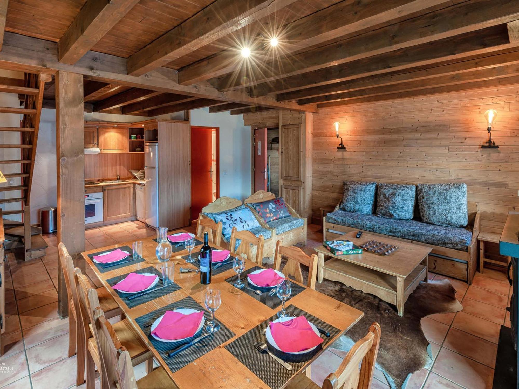 Chalet En Bois Avec 3 Chambres A Pra Loup - Fr-1-165A-47 Uvernet-Fours Kültér fotó